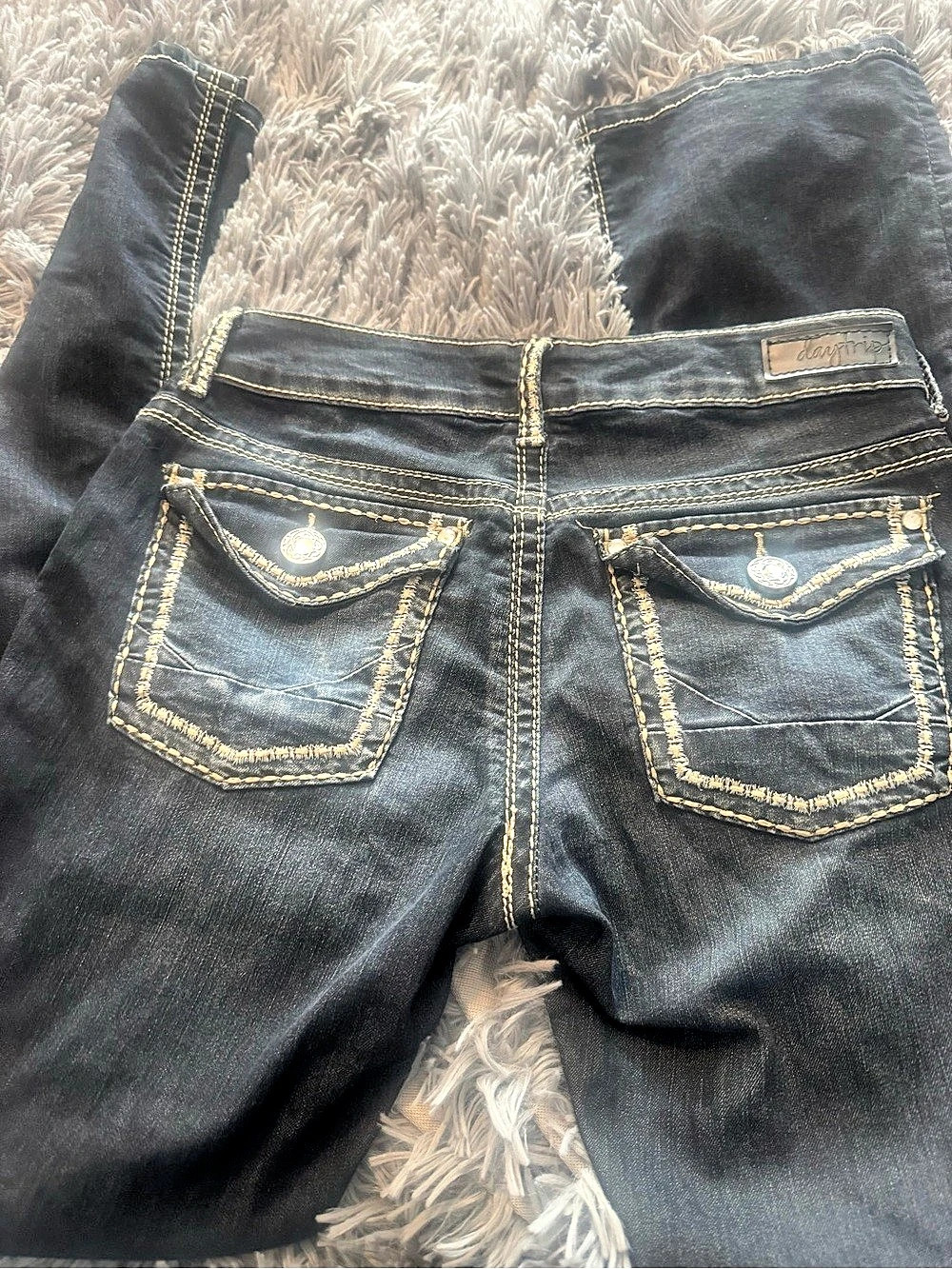 Daytrip Lyra Bootcut Jeans dark blue Waist 27L 34 inch inseam